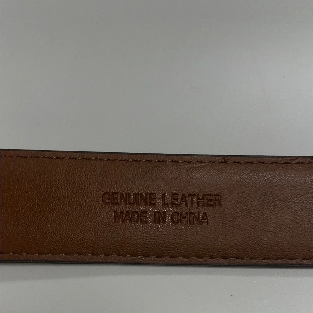Chaps Brown Leather Men's Belt size 36” inches